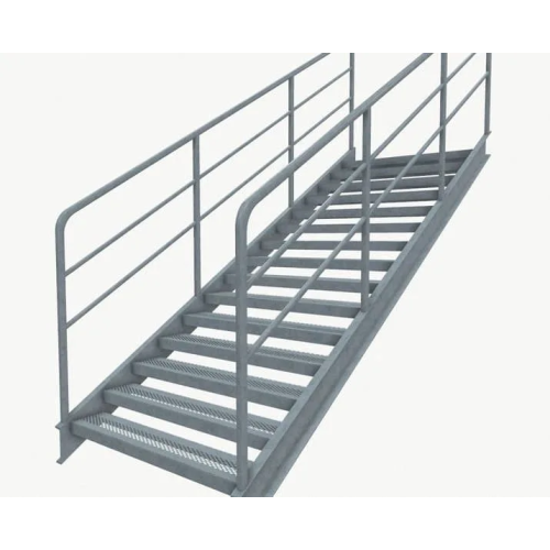 Лестница промышленная с ромбическим рифлением х/к ЛХФ 45-24.7 2400х700х2400 мм Серия 1.450.3-7.94