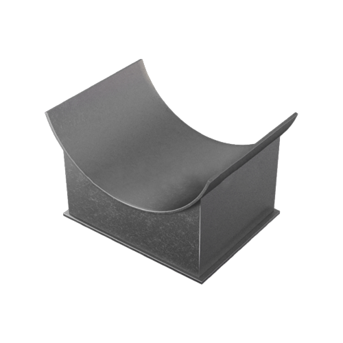 Опора неподвижная приварная для трубопроводов ТЭС и АЭС Ст3 1420х800х450х100 мм ОСТ 34-10-616-93 в Новокузнецке