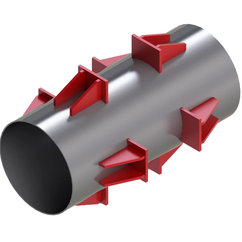 Опора неподвижная лобовая четырехупорная усиленная Т7.18 1420х10х500х1704х600 мм Серия 4.903-10 Выпуск 4