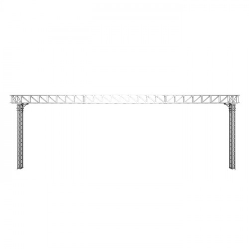 Опоры контактной сети Ж/Д из гнутого швеллера МГП2-12-150 С245 12000х540х250 мм 647 кг