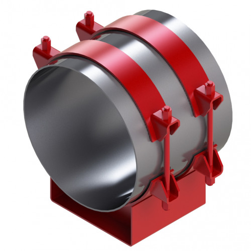 Опора подвижная скользящая бугельная ТС-627.00.000 530х680х100 мм Серия 5.903-10 выпуск 8-95 73 кг