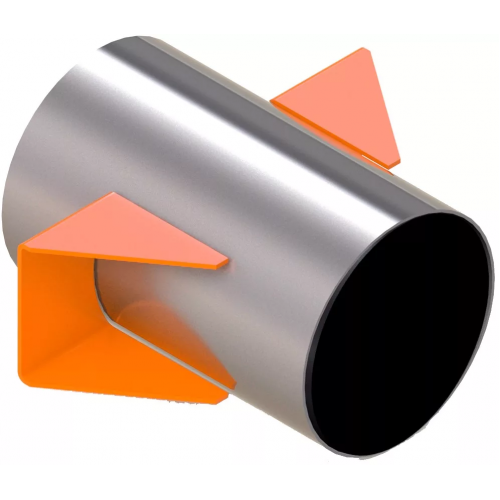 Опора вертикальных трубопроводов 76-ВП-А1 76х3х100х100 мм ОСТ 36-146-88 в Новокузнецке