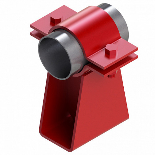 Опора подвижная скользящая хомутовая ТС-625.000 32х95х80х113 мм Серия 5.903-10 выпуск 8-95 1 кг