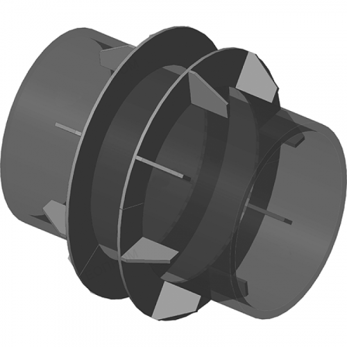 Опора неподвижная щитовая для тепловых сетей ТС-666.00.00 530х152 мм Серия 5.903-13 выпуск 7-95 33,3 кг