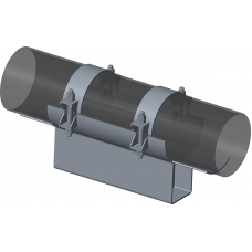 Опора неподвижная бугельная с корпусом для тепловых сетей ТС-671.00.00 426х280х340х150 мм Серия 5.903-13 выпуск 7-95 49 кг