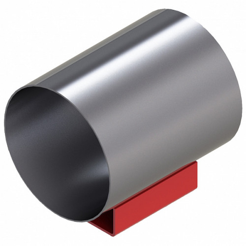 Опора неподвижная приварная швеллерная для тепловых сетей исп. А2 ВСт3 630х200х400 мм ОСТ 36-146-88 7,4 кг